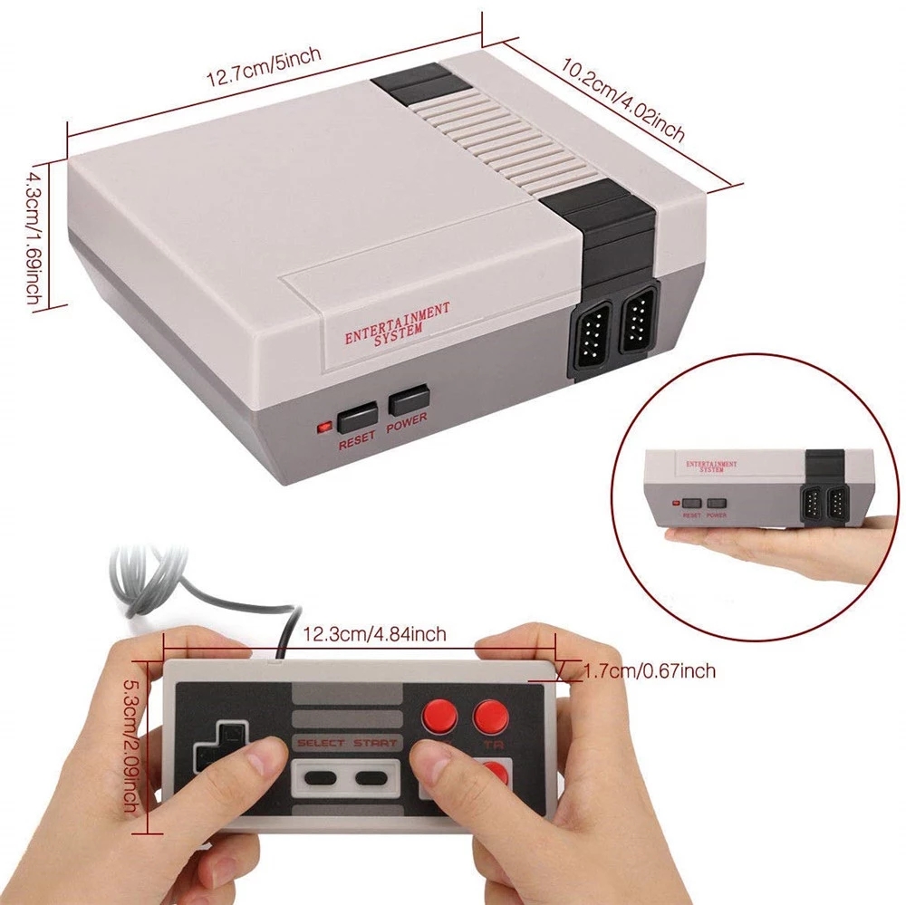 Retro TV Handheld Game Player built-in 620 Game Console Video Games Consoles