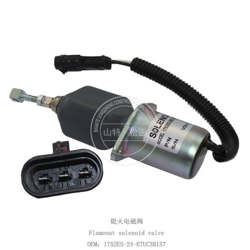 Válvula solenoide de flameo Yuchai 4108 1752ES-24-E7UC3B1S7