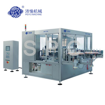 Rotary hot melt labeling machine