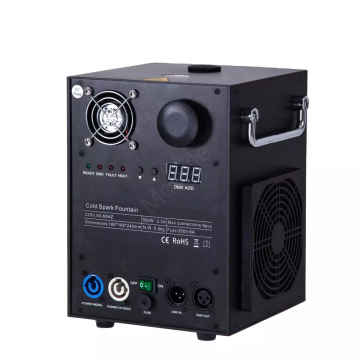 Moogle 600W Cold Spark Machine Powder Control Fireworks Fountain