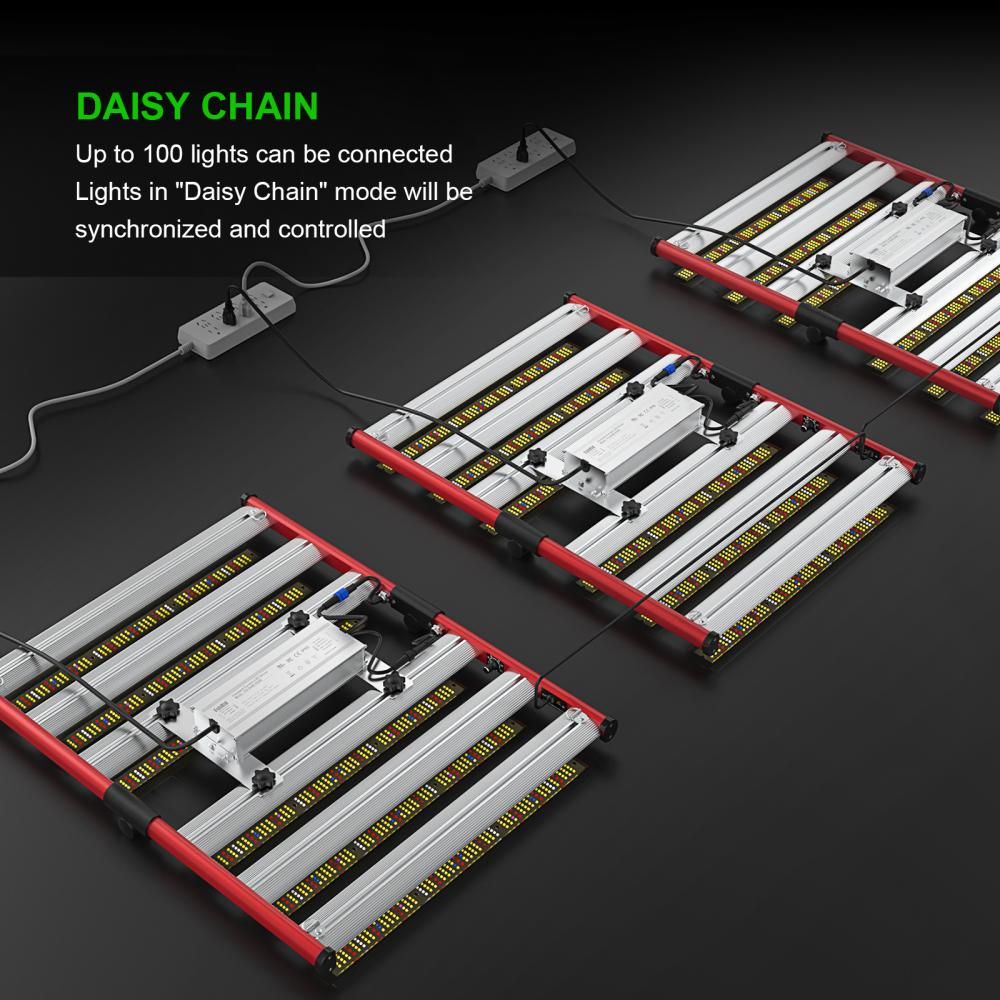 Aglex hidroponik sera LED Grow Işık çubukları Samsung LM281B 320W İç Mekan Tesisi Ticari Dikey Çiftçilik İçin