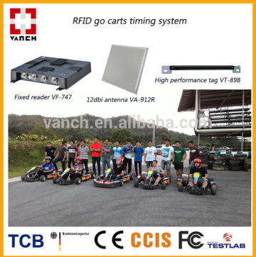 RFID karting race timing system long range UHF