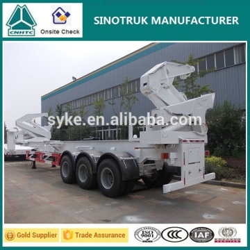 Manufacturer supply---SINOTRUK 3 axles container side lift trailer