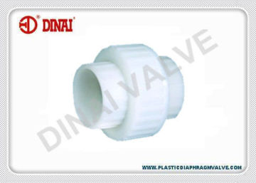Pvdf Pipe Fitting Union Socket Fusion 20mm-110mm, Pvdf Piping Pn16
