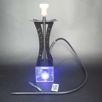 wholesale big smoke led acrylic big fashion hookah shisha