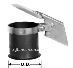 5" Chrome Plated Rain Cap for Stack Pipes