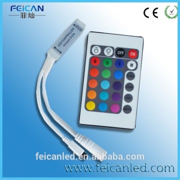 Mini 24 Key IR LED Controller/ IR Mini Led controller/ rgb ir mini led controller