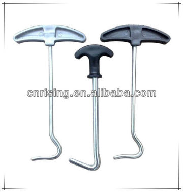 Tent peg puller with different type