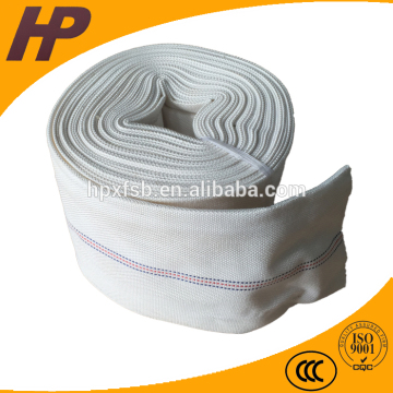 PVC lined fabric fire hose clear braided PVC fire hose