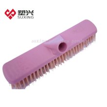 Colorful home cleaning plastic floor brush
