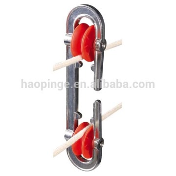 7'' Aluminum Clothesline Spreader with Plastic Wheel/ Clothesline Spacer