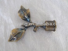 curtain rod final,curtain pole end,curtain tube cap,window decorations