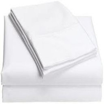 Hotsale Bleached polyester cotton white fabric