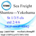 Serviço de frete de Shantou Ocean para Yokohama