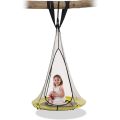 SkyBound 39 Inch Tree Swing Saucer Swing Yellow/Black