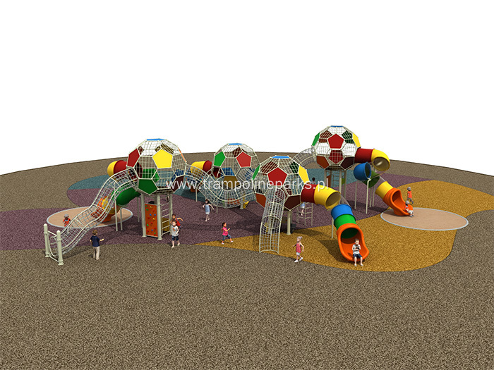 Climbing & Slides Combination Kids Playground