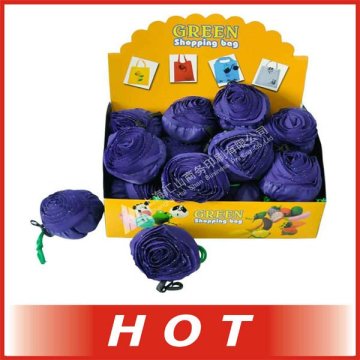 Purple rose shopping bags