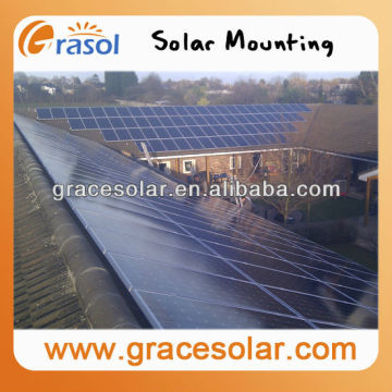 Small solar home mounting system, 1KW Solar home mounting system, 2KW Solar home mounting system