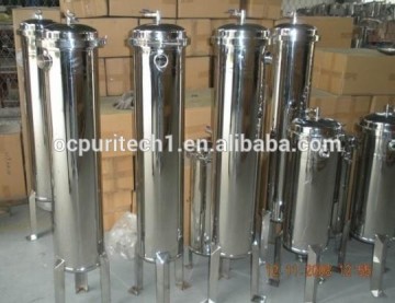 SS cartridge filter housing and bag filter vessel