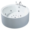 Corner Round Dimensions Whirlpool Massage Bathtub