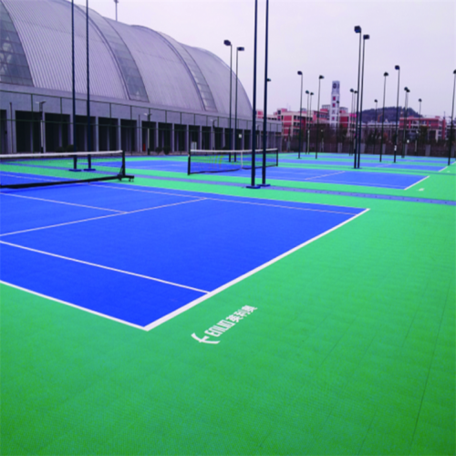 Modular PP Interlocking Court Tiles Basketball Court Tiles