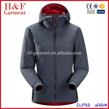 Thick autumn padded winter coat custom logo label winter clothing