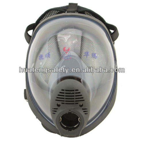 Large View Silicone Full Face Oxygen Mask