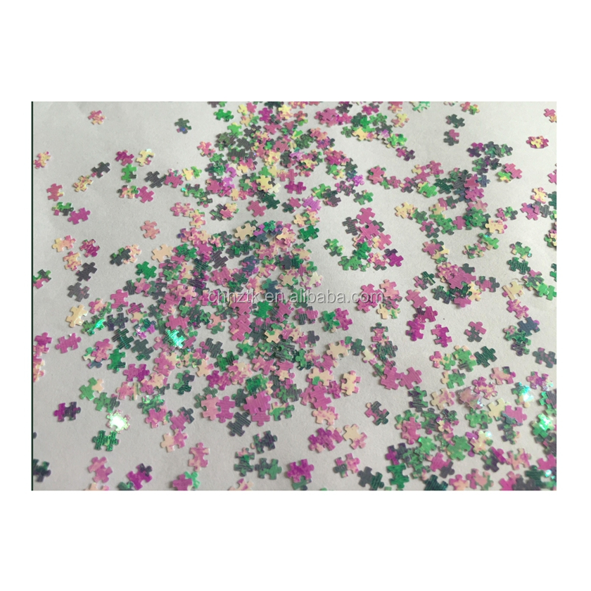 beautiful glitter flakes Puzzle