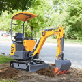 1 ton rumah tangga mini excavator harga murah