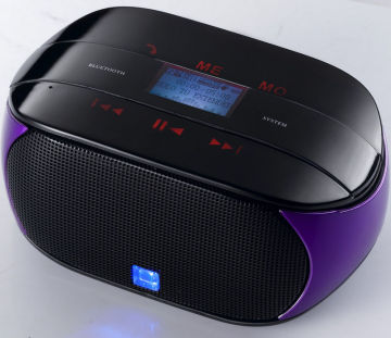 Wireless Mini Bluetooth Speaker Support LCD/Smart Touch/FM/TF/Line in/Udisk/USB Charging/Phone (HF-Q8)