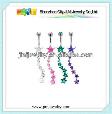 rhinestone navel ring