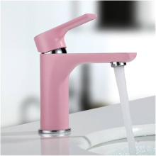 OEM Pink Faucet for bathroom kitchen basin tap