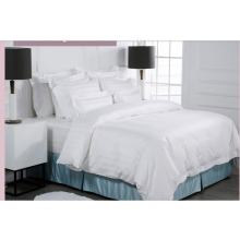 5Star Hotel 3cm Stripe White Bed Linen