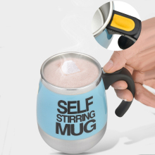 450ML Self-Stirring Coffee Mug - Best Seller Taza Mezcladora
