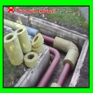 Mineral Wool Section Pipe / rock wool pipe with DNV,BV certificate