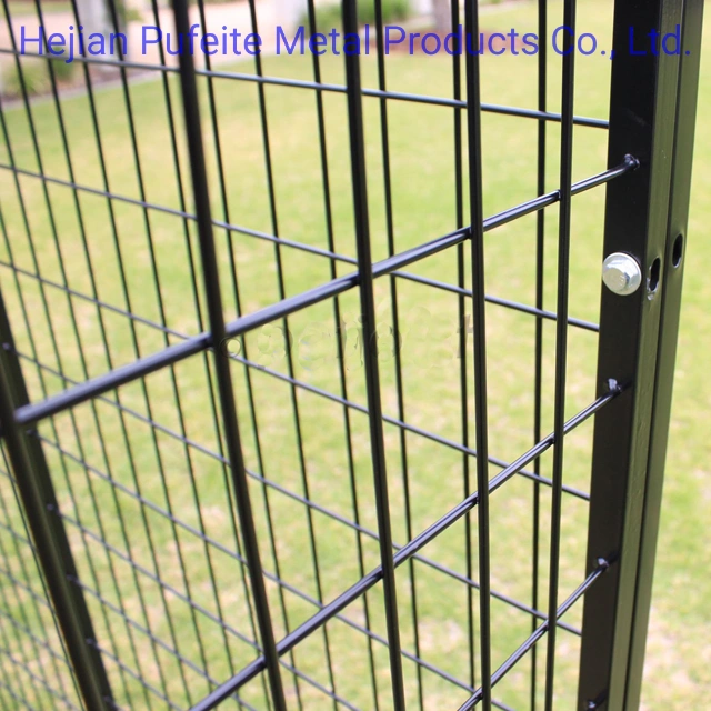 2.4 X 1.2 X 1.8 M Galvanised Steel New Pet Dog Kennel Run Enclosure.