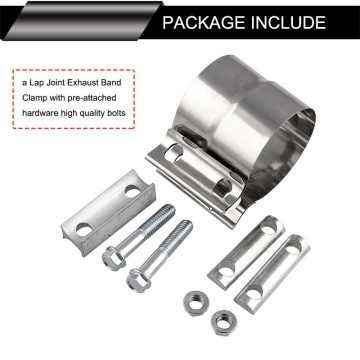 Lap Joint Band Exhaust U type pipe Clamp