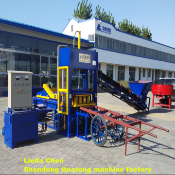 China cement block production line