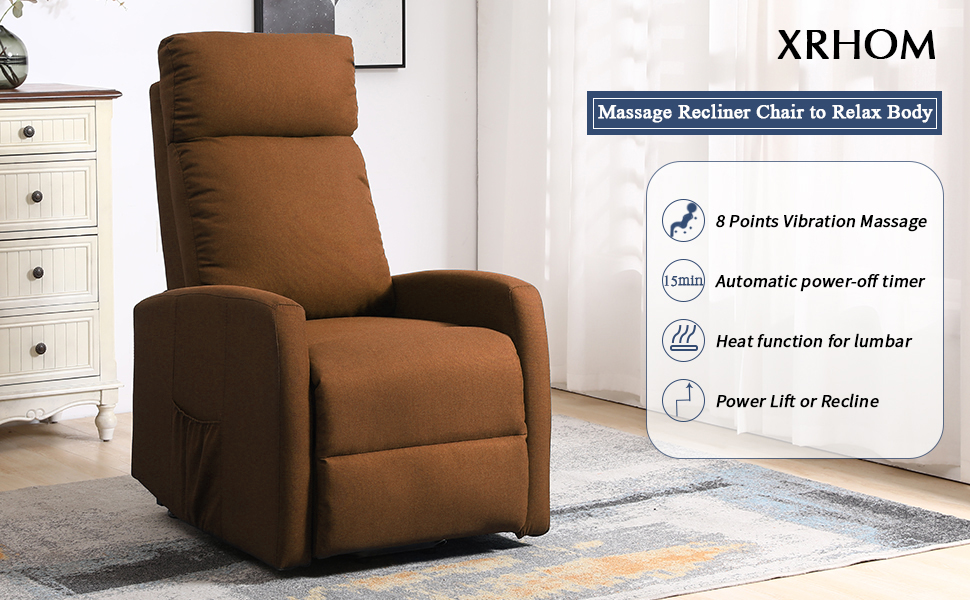 Massage Reclining Sofa Chair For Living Room