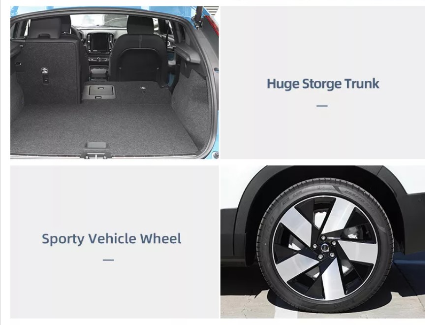 Electric Car Volvo ev car New Energy High PerformanceElectric Vehicle SUV NEDC 550km Volvo C40 Cheap Smart Vehicle Electric Car