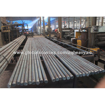 Grinding steel bars