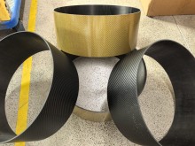 Professional Carbon Fiber Drum Shell | Lightweight & High-Stiffness for Snare/Bass Drums