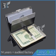 Metal Money Clip business card holder stainless stee