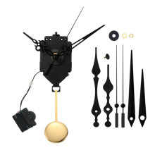 Music Box Quartz Wall Pendulum Clock with Battery and 4x4 Westminster Chime