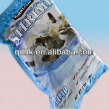 3-side seal frozen seafood bag