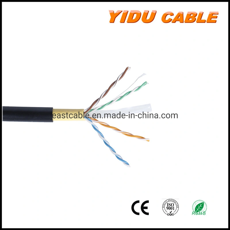 18AWG 20AWG RG6 Rg59+2c Siamese Cable Camera Cable Premade Cable Power Cable CCTV Cable for Surveillance