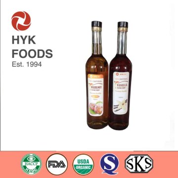 wholesale concentrated hazelnut flavor syrup vallina syrup