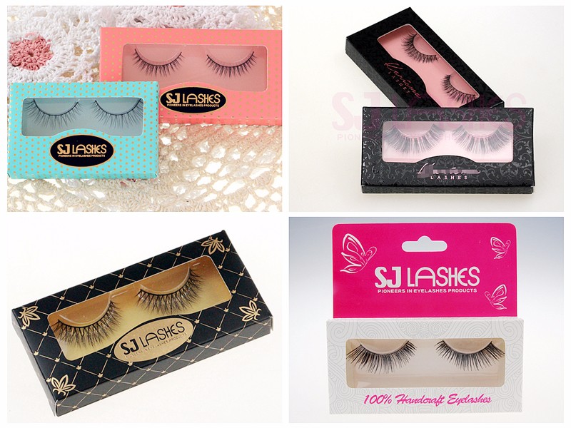 Luxury Lashes 3D Mink Siberian Eyelash Custom Eyelash Packaging SJ LASHES Wholesale 100% Real Mink Fur Eyelashes