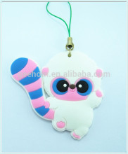 3D Cute PVC Cellphone Pendant Hanger