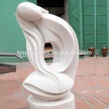 Handcrafted abstract stone elegance woman sculptures marble abstract figurative statue